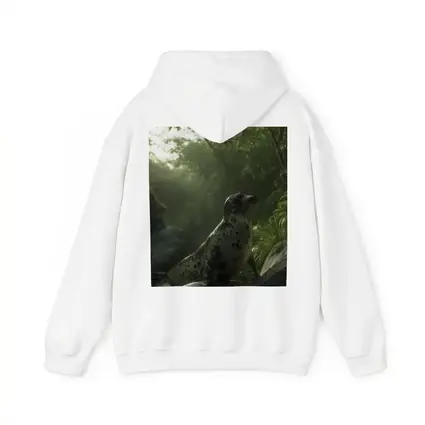 Spotted Seal Resting in Jungle Forest