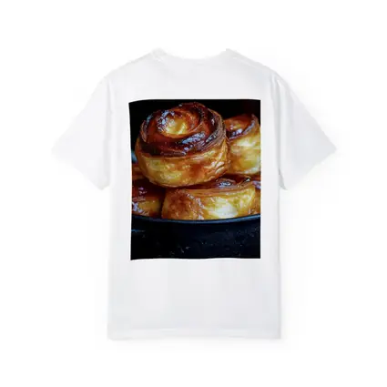 Golden Glazed Pastry Rolls Cast Iron Pan