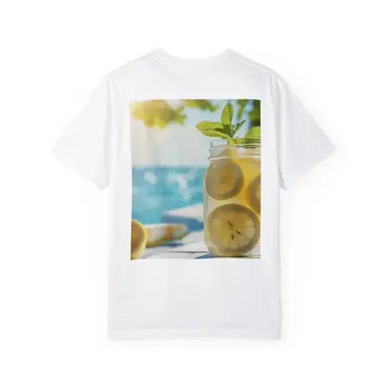 Lemonade Mason Jar Mint Summer Beach
