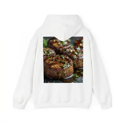 Grilled Filet Mignon Steaks With Herb Garnish