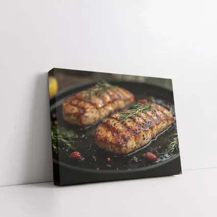 Grilled Chicken Breast With Fresh Rosemary