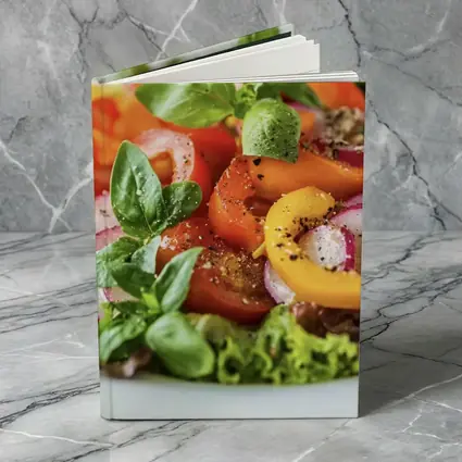 Fresh Garden Salad With Colorful Vegetables