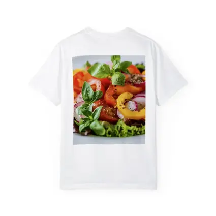 Fresh Garden Salad With Colorful Vegetables