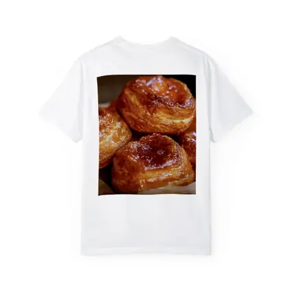 Golden Glazed Kouign Amann Pastries Rustic Basket