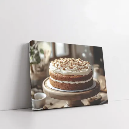 Walnut Cream Layer Cake Rustic Kitchen