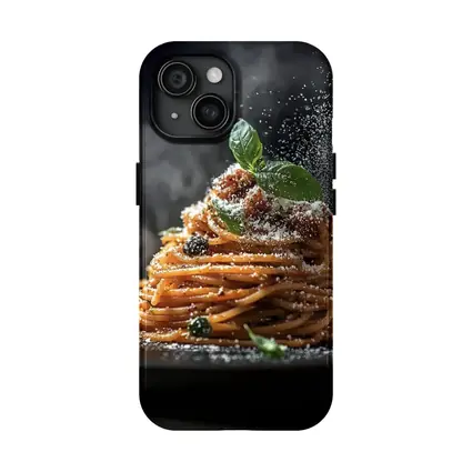 Spaghetti Bolognese Dark Dramatic Food Art