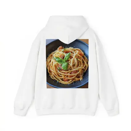 Spaghetti Tomato Sauce Basil Parmesan Dark Bowl