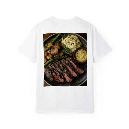 Grilled Steak Plate With Roasted Vegetables