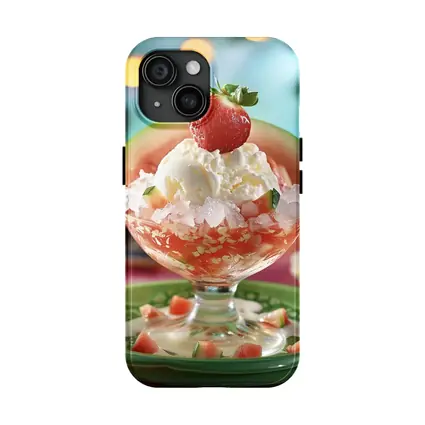Watermelon Ice Cream Sundae Summer Dessert