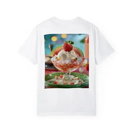 Watermelon Ice Cream Sundae Summer Dessert