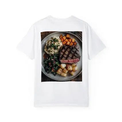 Grilled Ribeye Steak With Roasted Vegetables