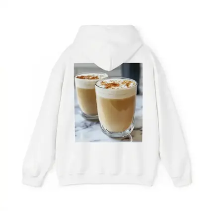 Latte Coffee Glasses With Cinnamon Foam