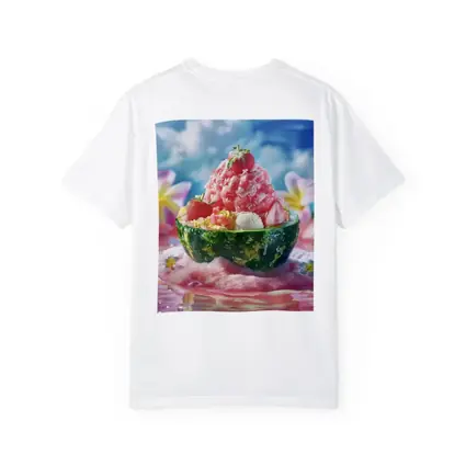 Strawberry Shaved Ice Watermelon Bowl Summer