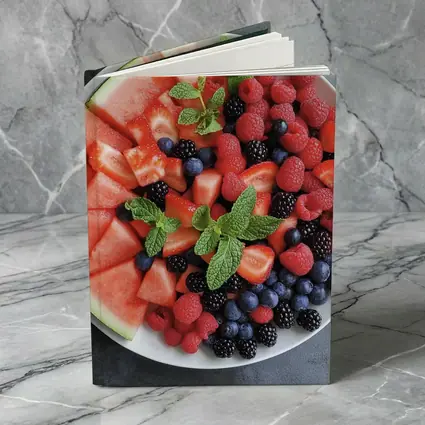 Fresh Summer Fruit Platter With Mint