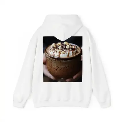 Hot Chocolate Whipped Cream Rustic Mug