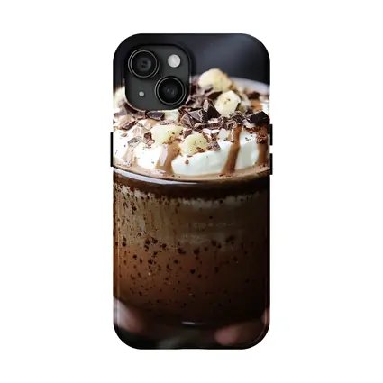 Hot Chocolate Whipped Cream Rustic Mug