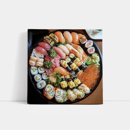 Large Sushi Platter Assorted Rolls Nigiri