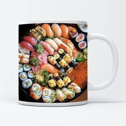 Large Sushi Platter Assorted Rolls Nigiri