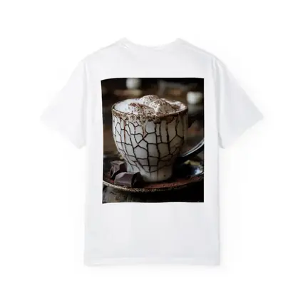 Hot Chocolate Marshmallows Rustic Ceramic Mug