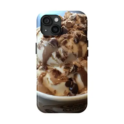 Ice Cream Cup Chocolate Sauce Candy Toppings