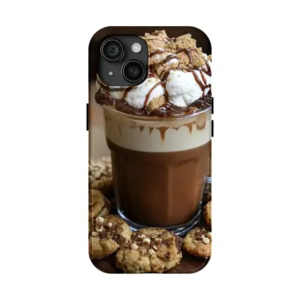 Hot Chocolate Whipped Cream Cookies Wooden Board