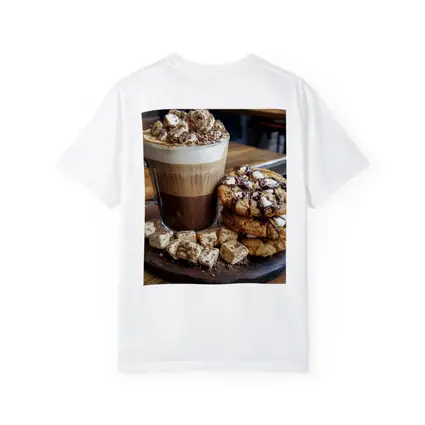 Hot Chocolate Latte Cookies Marshmallows Cafe