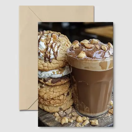 Chocolate Coffee Mug Peanut Butter Cookies