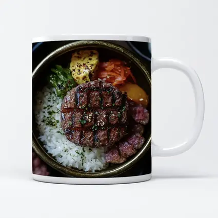Grilled Beef Rice Bowl Korean Style