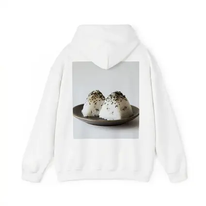 Japanese Onigiri Rice Balls on Plate