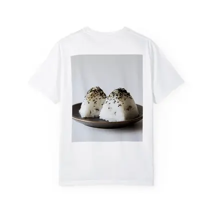 Japanese Onigiri Rice Balls on Plate