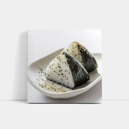 Onigiri Rice Balls With Nori Seaweed
