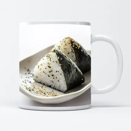 Onigiri Rice Balls With Nori Seaweed