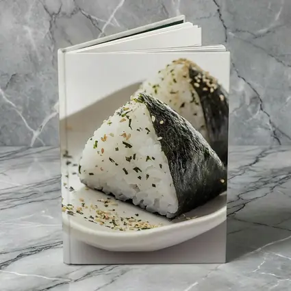 Onigiri Rice Balls With Nori Seaweed