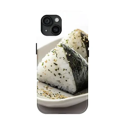 Onigiri Rice Balls With Nori Seaweed
