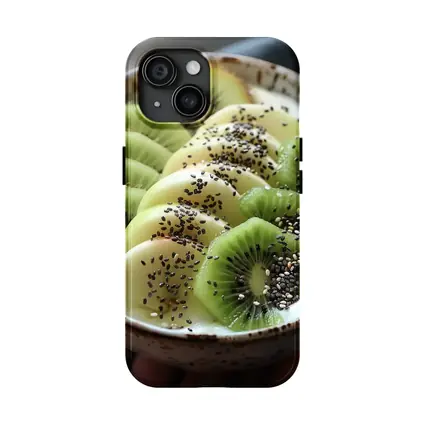 Kiwi Yogurt Bowl With Chia Seeds