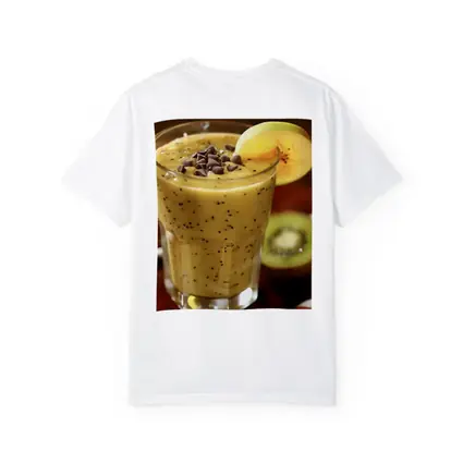 Kiwi Mango Smoothie With Chocolate Chips