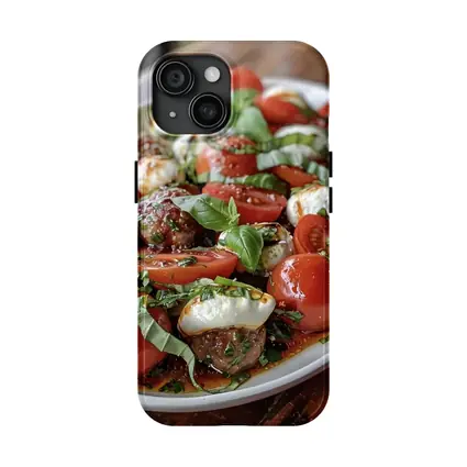 Caprese Salad Mozzarella Tomatoes Fresh Basil