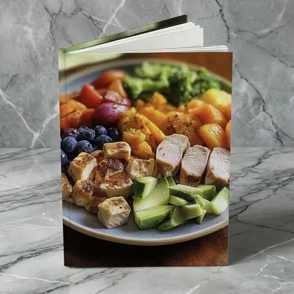Healthy Chicken Bowl With Colorful Vegetables