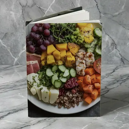 Colorful Health Bowl With Fresh Ingredients