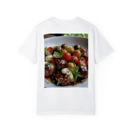 Meatballs Caprese Salad Fresh Basil Bowl