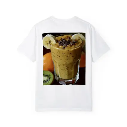 Banana Chocolate Smoothie With Fresh Fruits