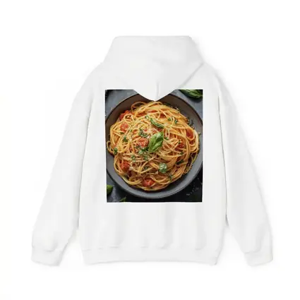 Spaghetti Tomato Basil Parmesan Dark Bowl