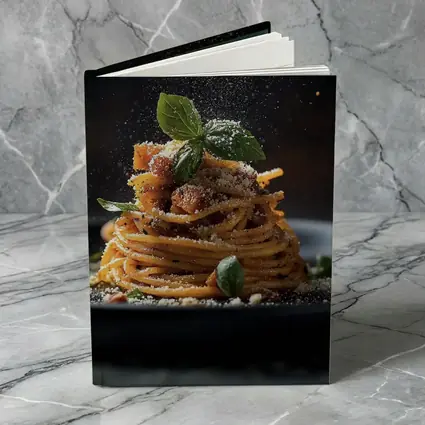 Spaghetti Bolognese Dark Dramatic Fine Dining