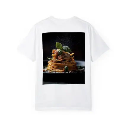 Spaghetti Bolognese Dark Dramatic Fine Dining