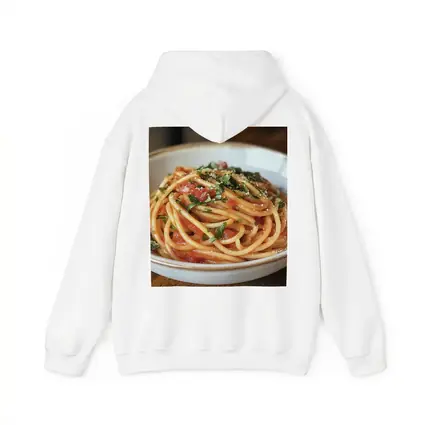 Spaghetti Tomato Sauce Basil Parmesan Bowl