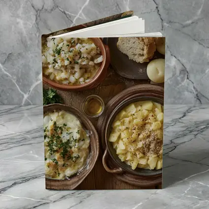 Bacalhau Portuguese Cod Dishes Rustic Table