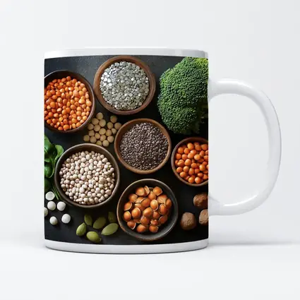 Legumes Seeds Vegetables Dark Stone Background