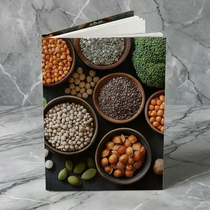Legumes Seeds Vegetables Dark Stone Background