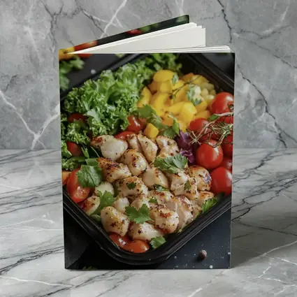 Grilled Chicken Meal Prep Bowl Fresh Vegetables