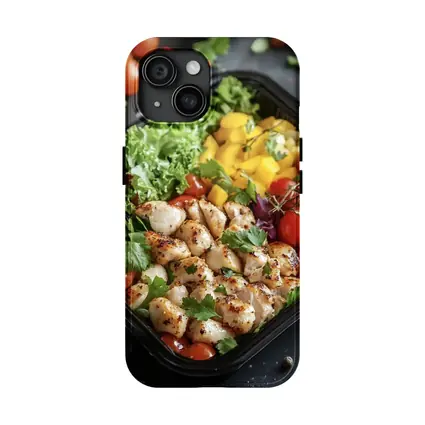 Grilled Chicken Meal Prep Bowl Fresh Vegetables